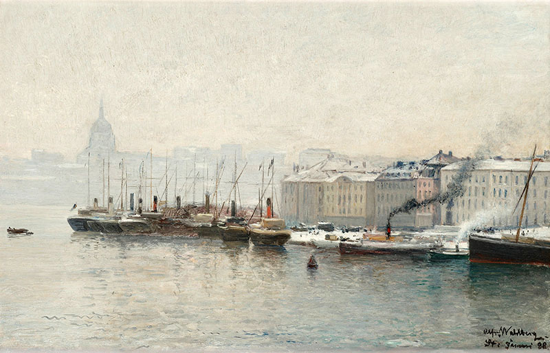 Vintervy of Skeppsbron
